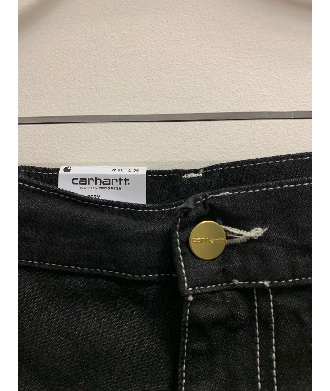 CARHARTT Черные джинсы, фото 3