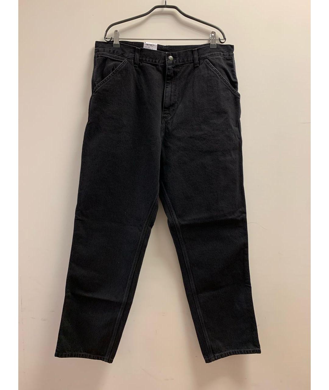 CARHARTT Антрацитовые джинсы, фото 6