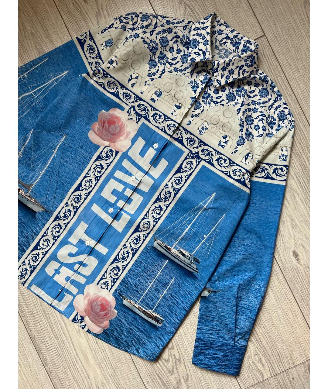 WEEKEND MAX MARA Мульти хлопковая рубашка, фото 7