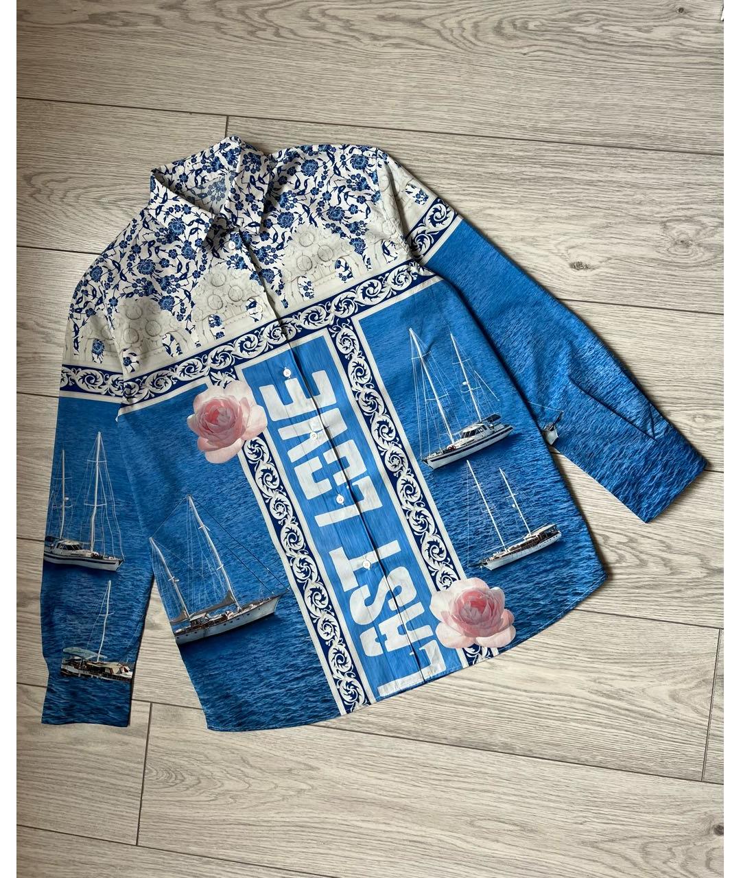 WEEKEND MAX MARA Мульти хлопковая рубашка, фото 9