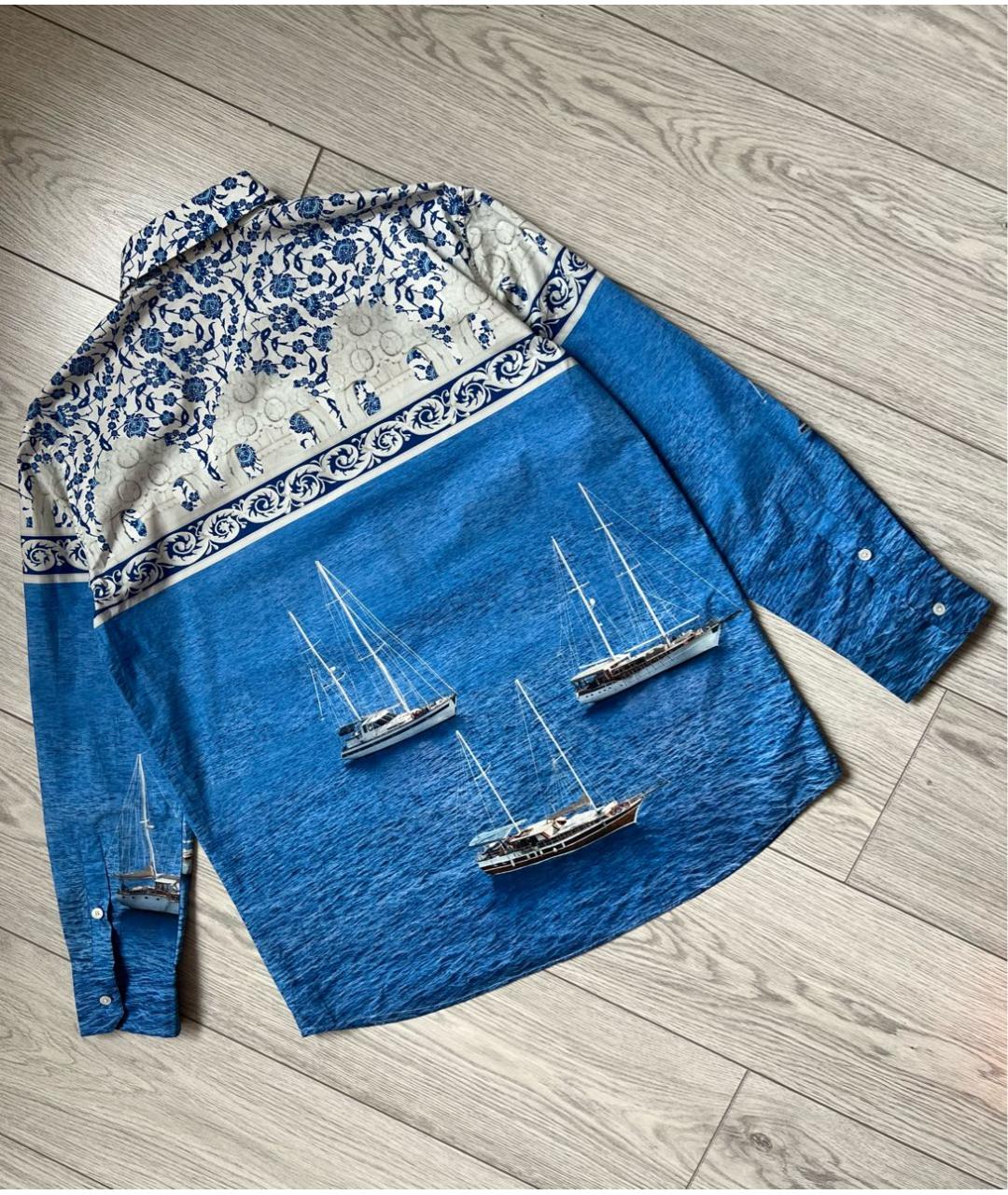 WEEKEND MAX MARA Мульти хлопковая рубашка, фото 2