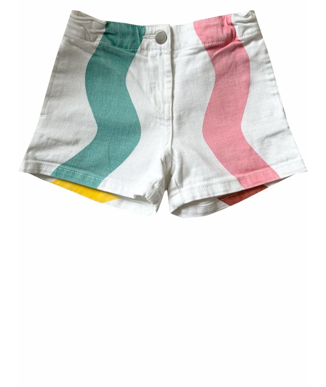STELLA MCCARTNEY Мульти хлопковые брюки и шорты, фото 1