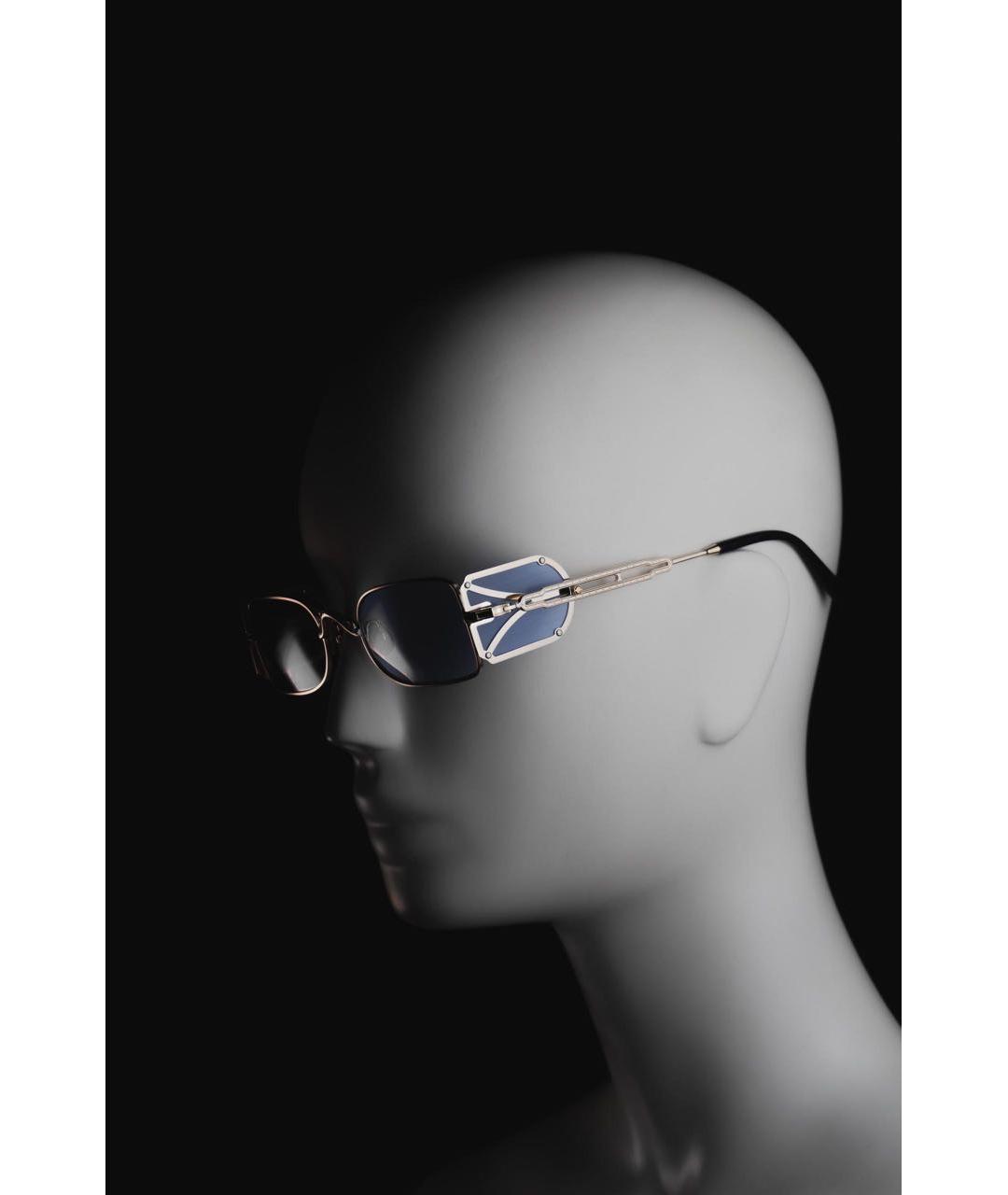 MATSUDA Голубые солнцезащитные очки, фото 3