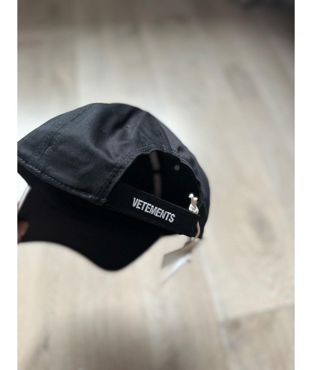 VETEMENTS Черная кепка/бейсболка, фото 7