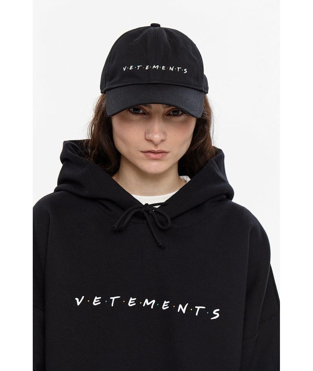 VETEMENTS Черная кепка/бейсболка, фото 5