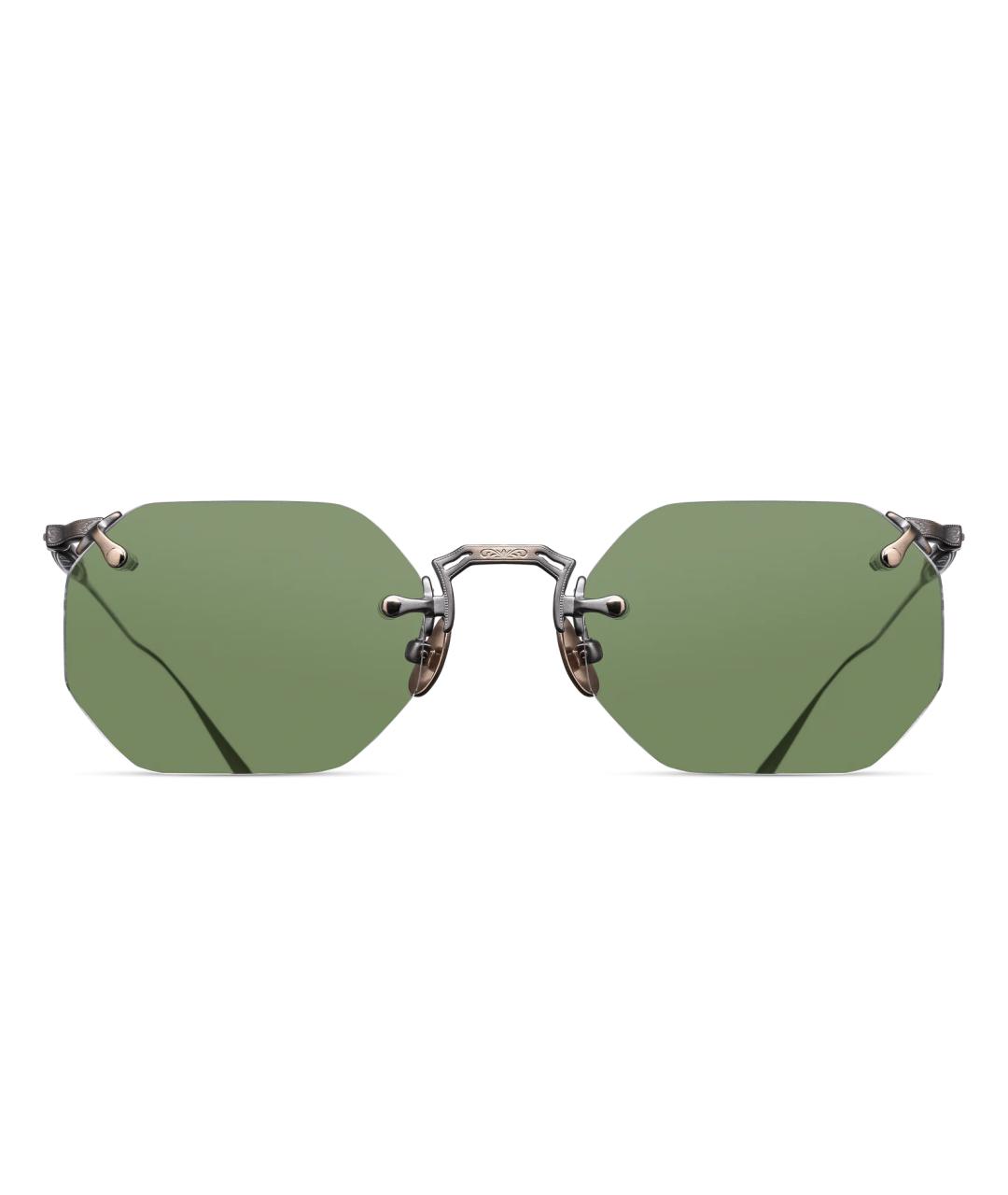 MATSUDA Зеленые солнцезащитные очки, фото 1
