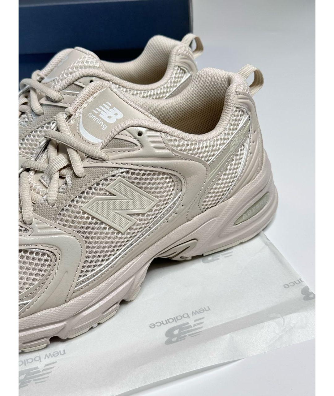 NEW BALANCE Бежевые кроссовки, фото 4