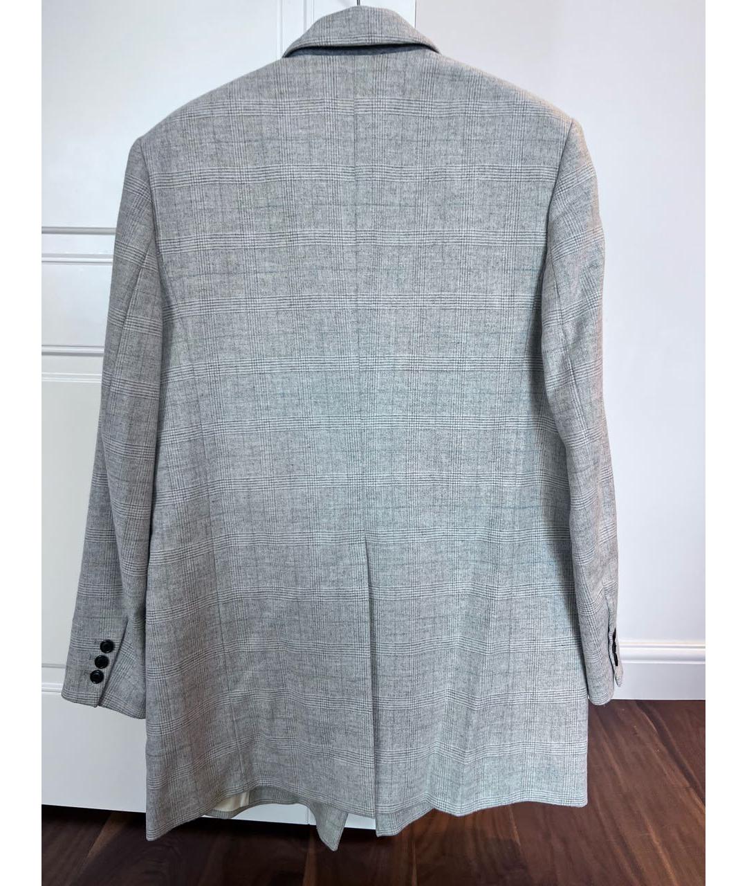 ISABEL MARANT ETOILE Серый шерстяной жакет/пиджак, фото 2