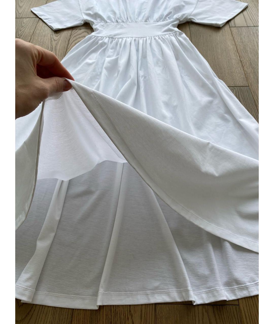 TOTEME Белое хлопковое платье, фото 8