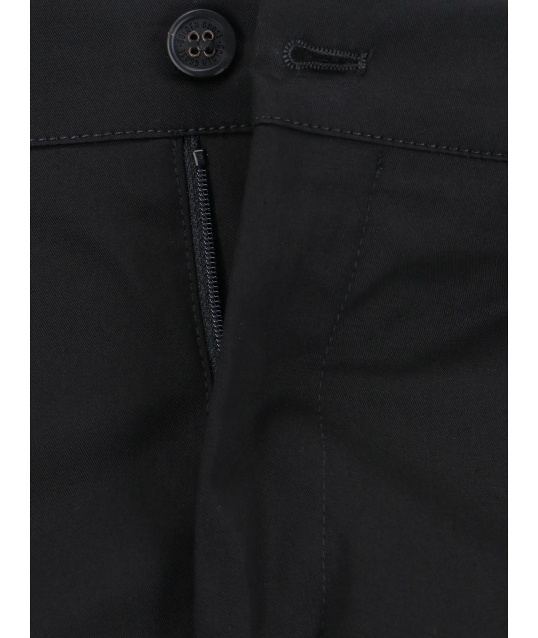 GOLDEN GOOSE DELUXE BRAND Черные повседневные брюки, фото 5