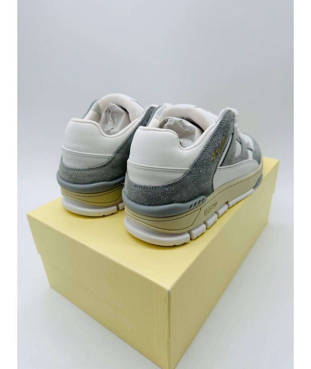 AXEL ARIGATO Серые замшевые низкие кроссовки / кеды, фото 3