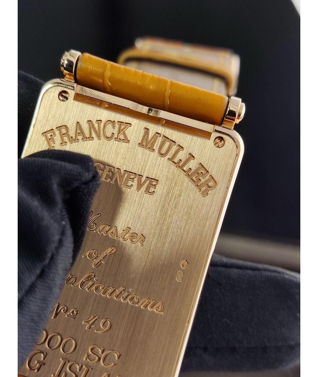 FRANCK MULLER Часы из розового золота, фото 4