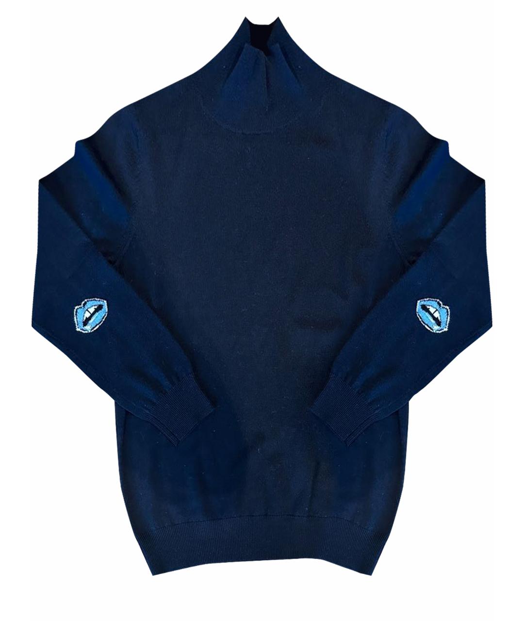 MARKUS LUPFER Темно-синий шерстяной джемпер / свитер, фото 1