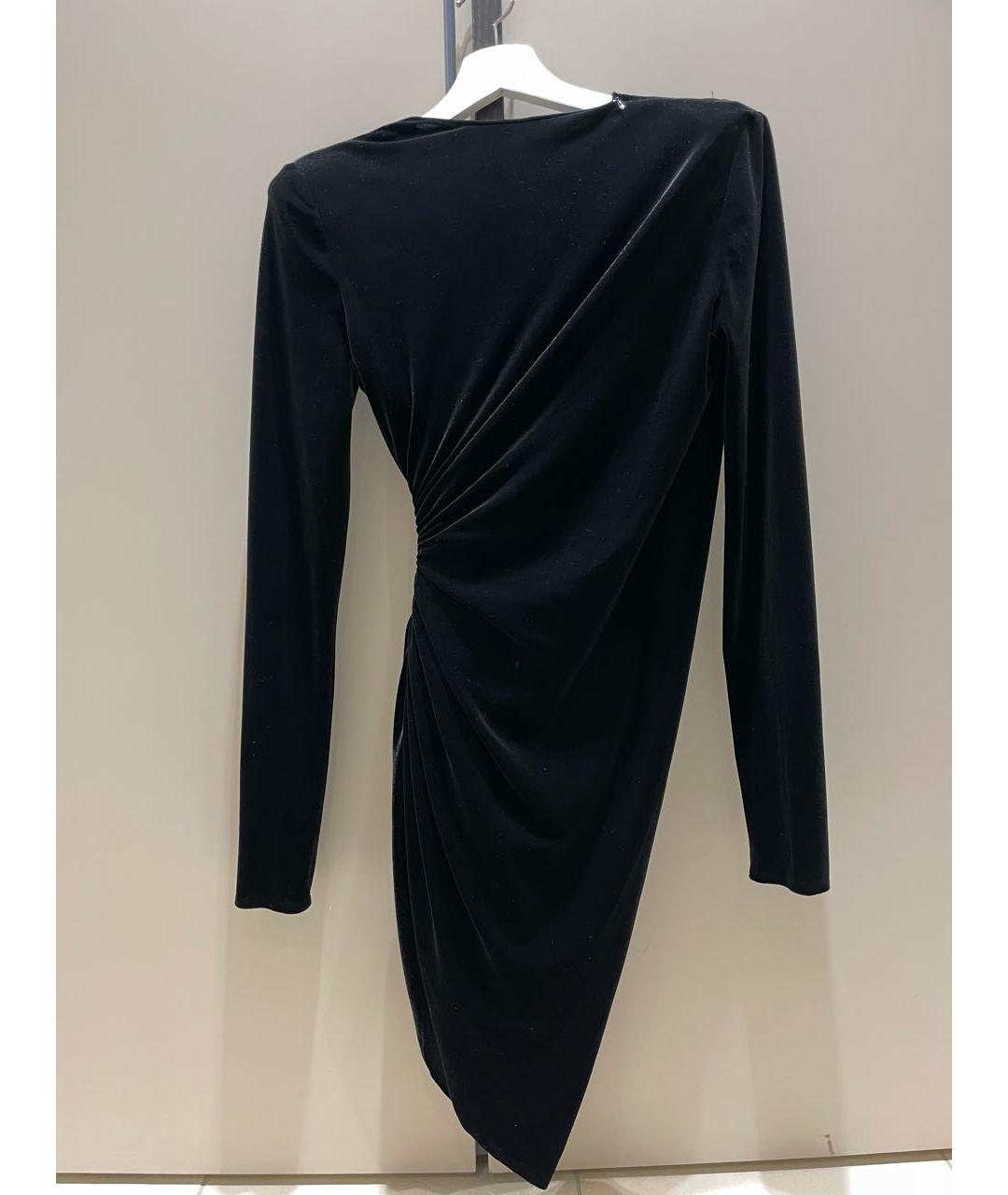 ALEXANDRE VAUTHIER Черное полиэстеровое вечернее платье, фото 2