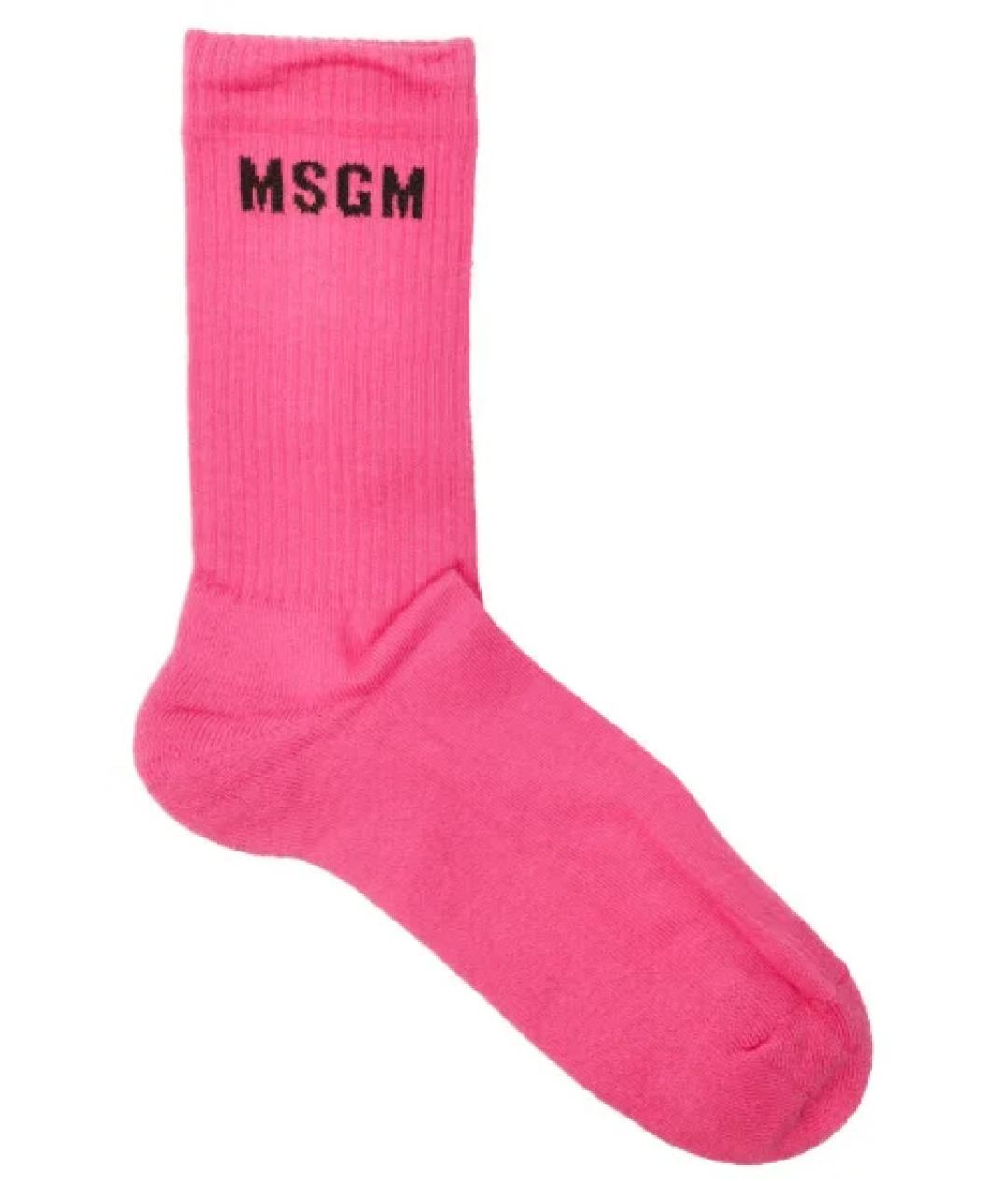 MSGM Фуксия носки, чулки и колготы, фото 1