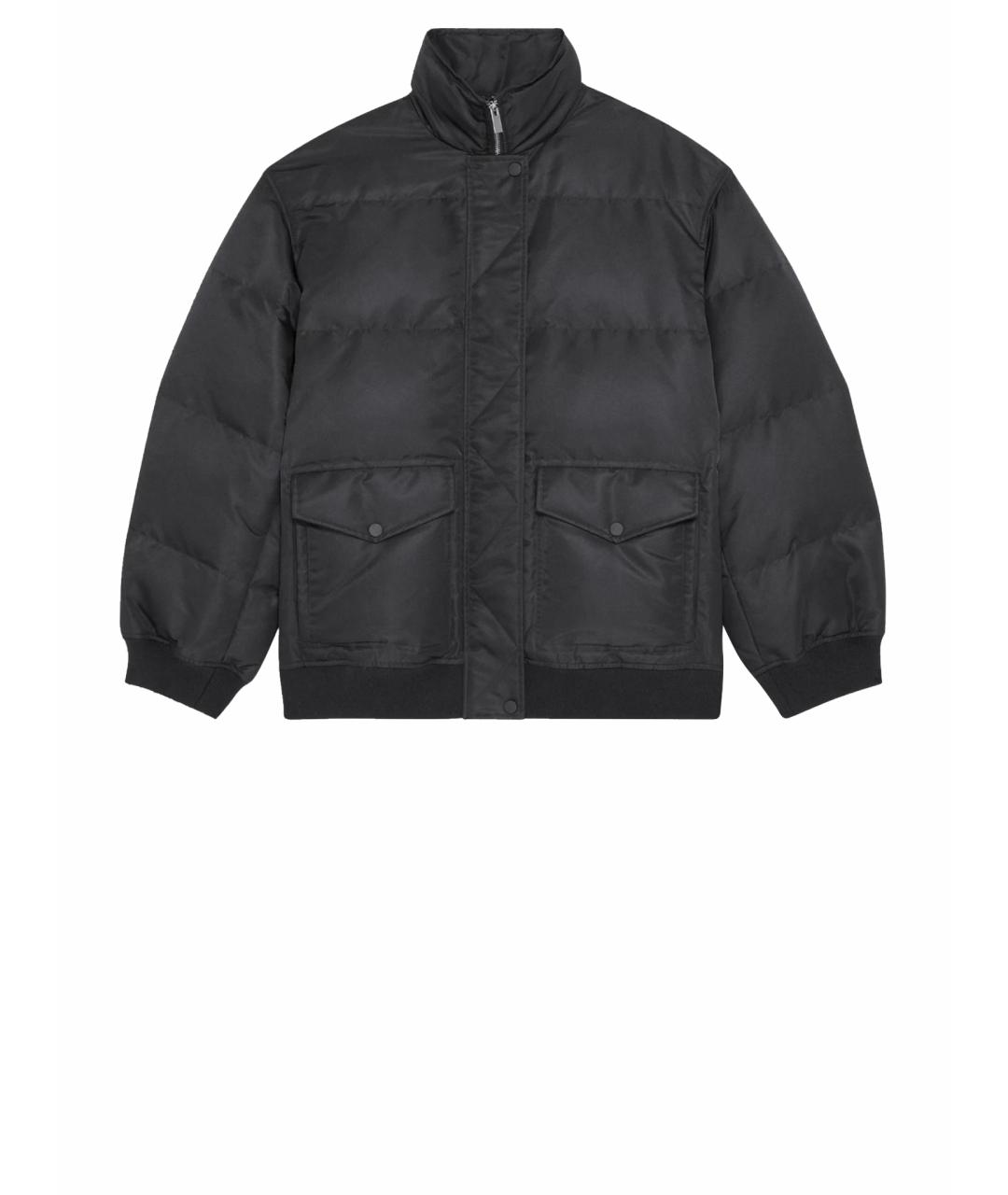 THEORY Черная синтетическая куртка, фото 1