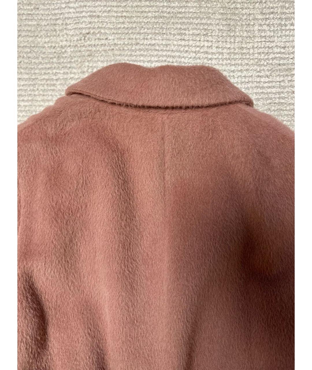 ACNE STUDIOS Розовое шерстяное пальто, фото 3