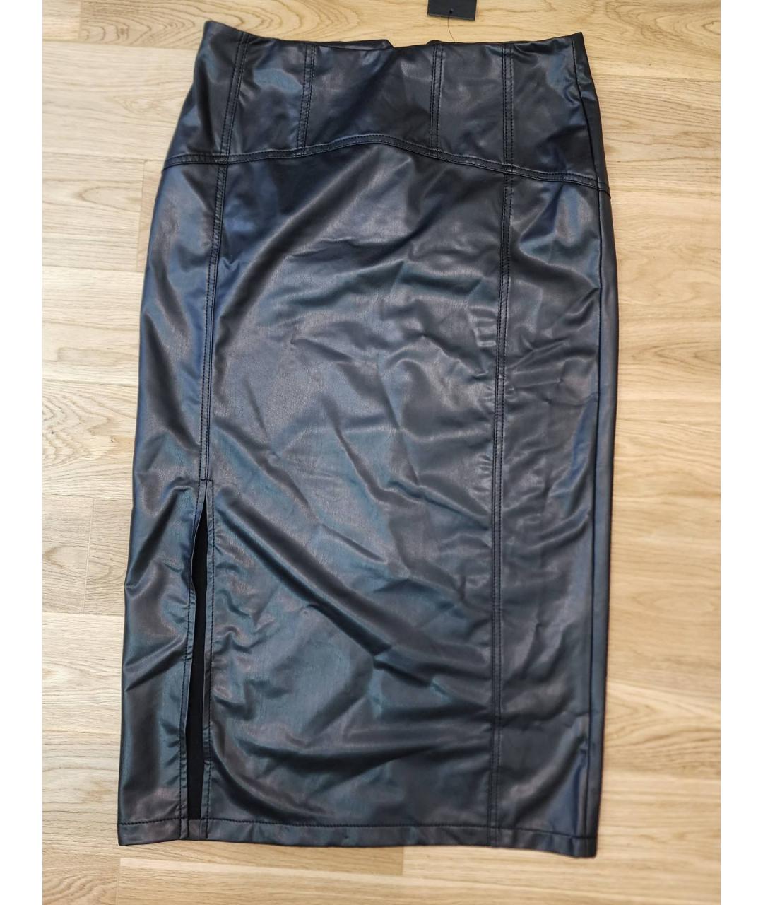 DKNY Черная юбка макси, фото 7