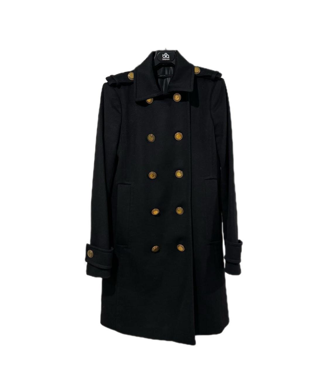 GUCCI Черное шерстяное пальто, фото 9
