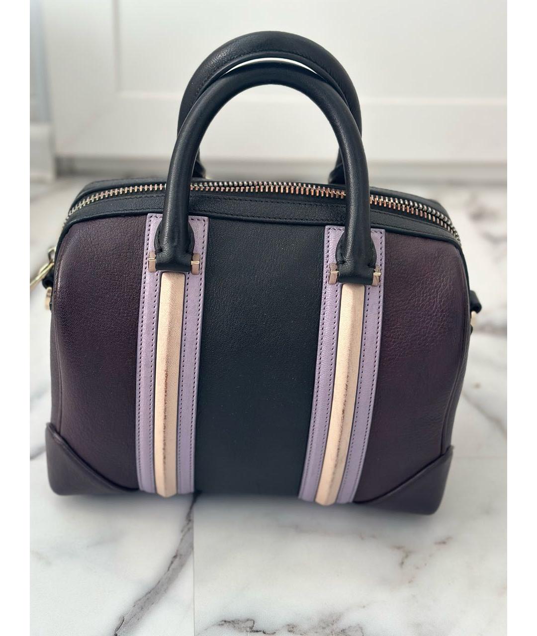 GIVENCHY Фиолетовая кожаная сумка с короткими ручками, фото 2