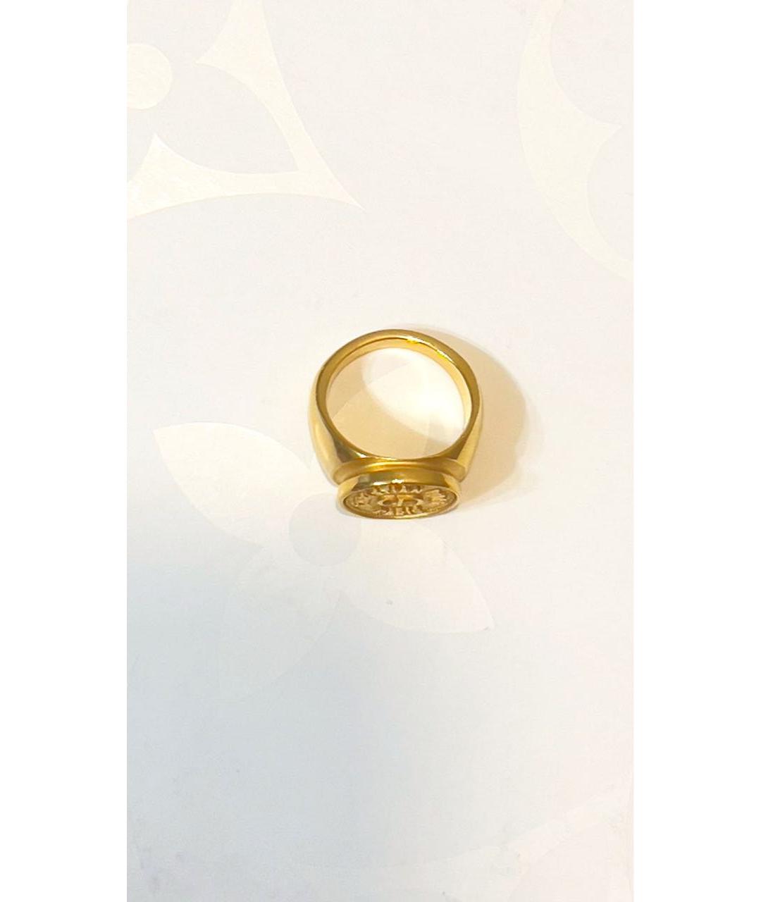 CHRISTIAN DIOR PRE-OWNED Золотое позолоченное кольцо, фото 3