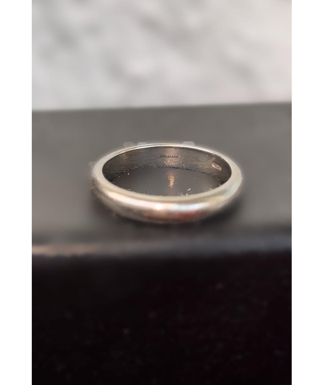 BVLGARI Серое платиновое кольцо, фото 6