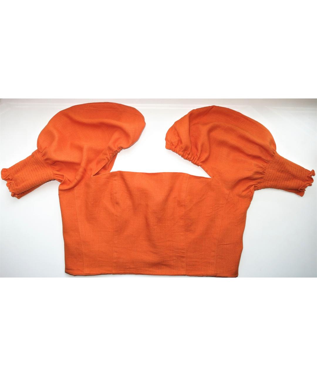 NICHOLAS KIRKWOOD Оранжевый вискозный костюм с юбками, фото 5