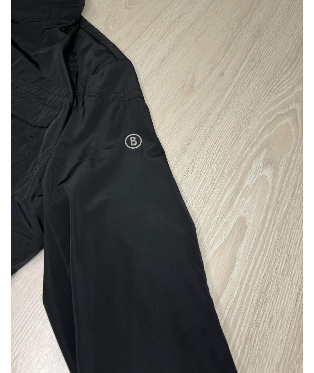 BOGNER Черная полиэстеровая куртка, фото 6