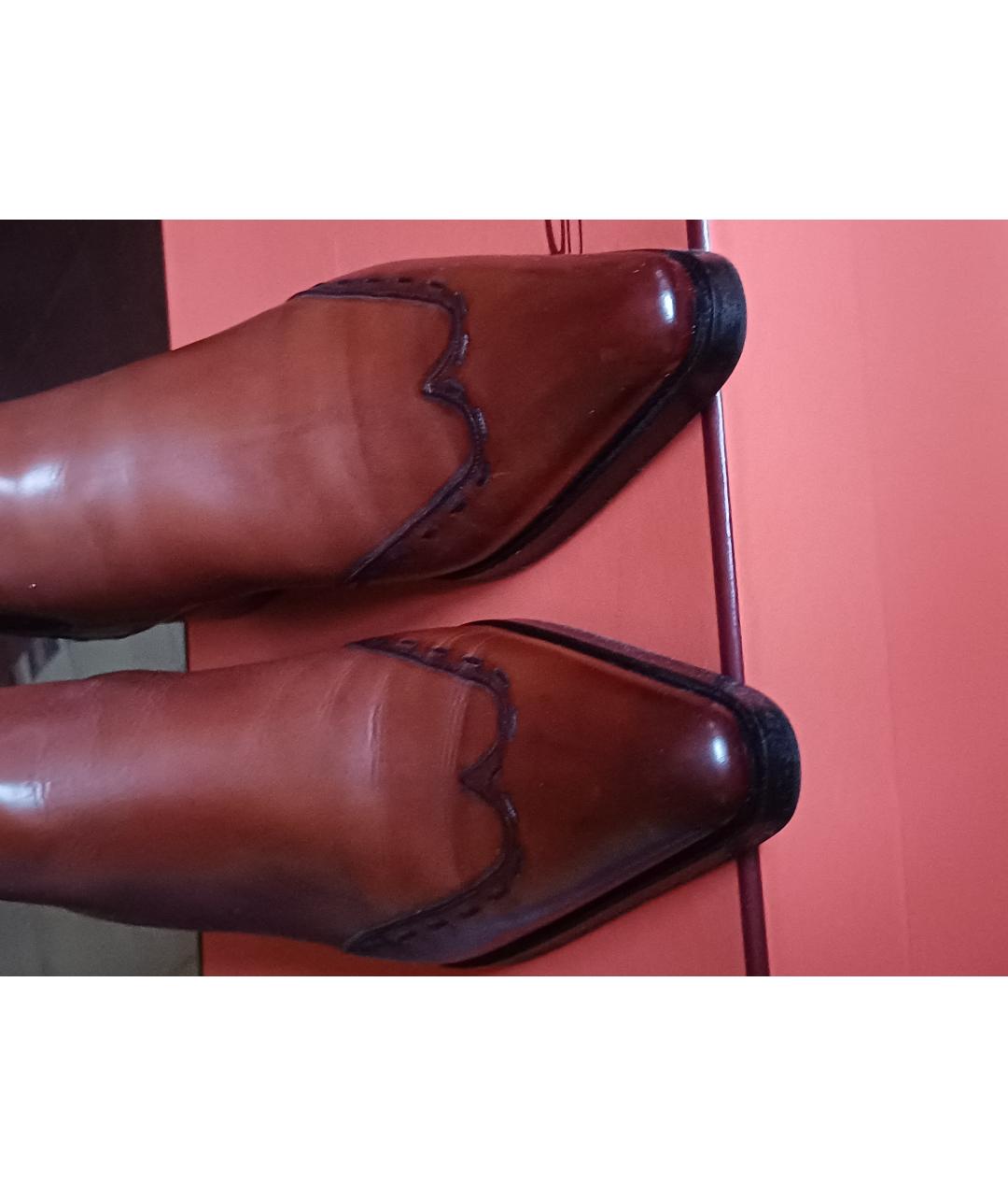 SANTONI Кожаные ботинки, фото 7