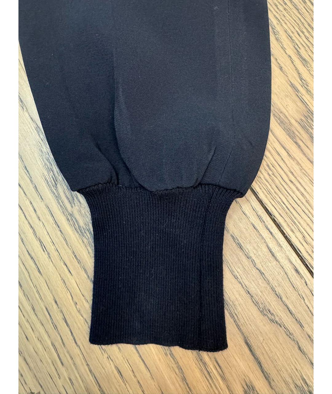 STELLA MCCARTNEY Черные вискозные брюки широкие, фото 3