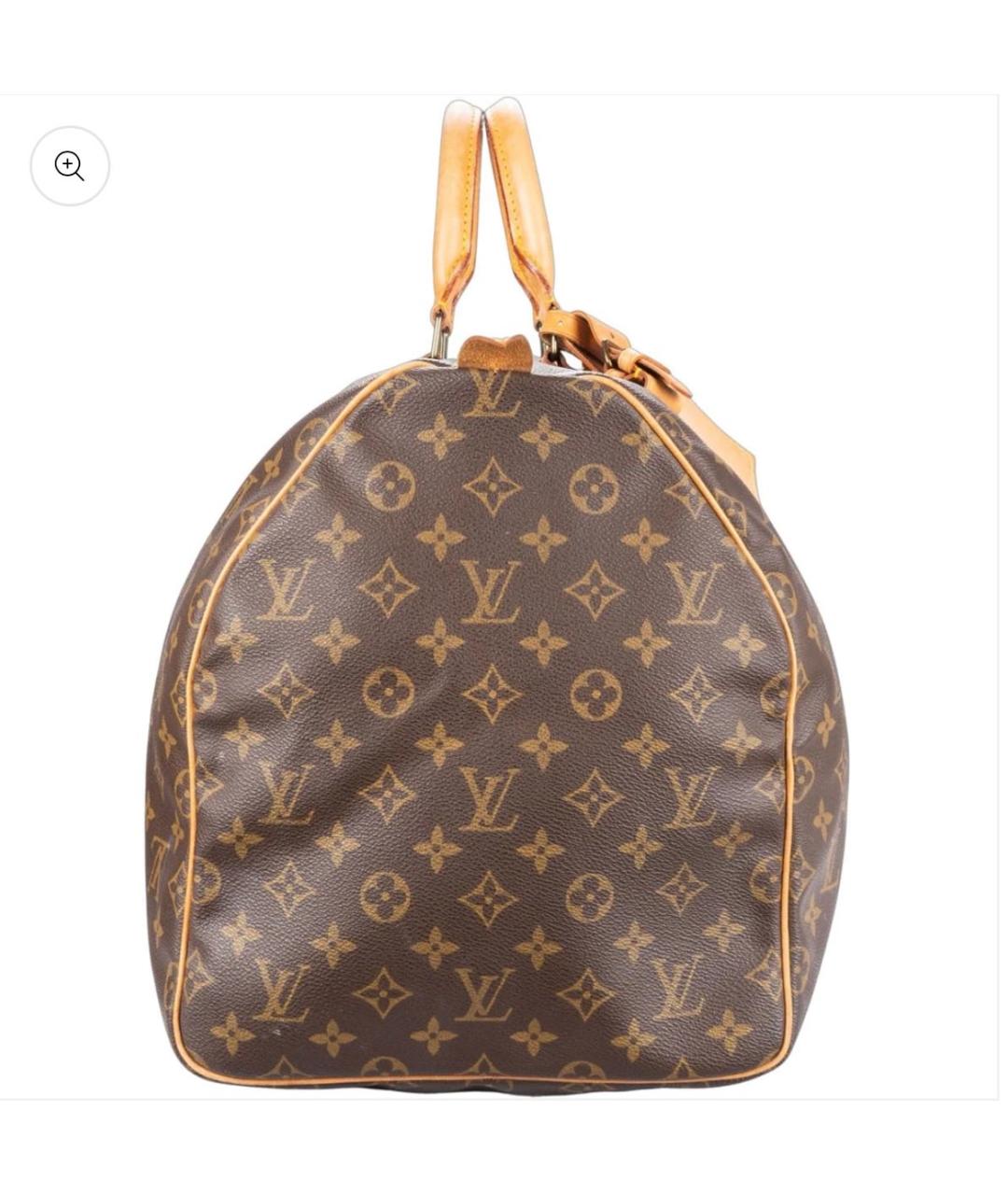 LOUIS VUITTON Коричневая дорожная/спортивная сумка, фото 3