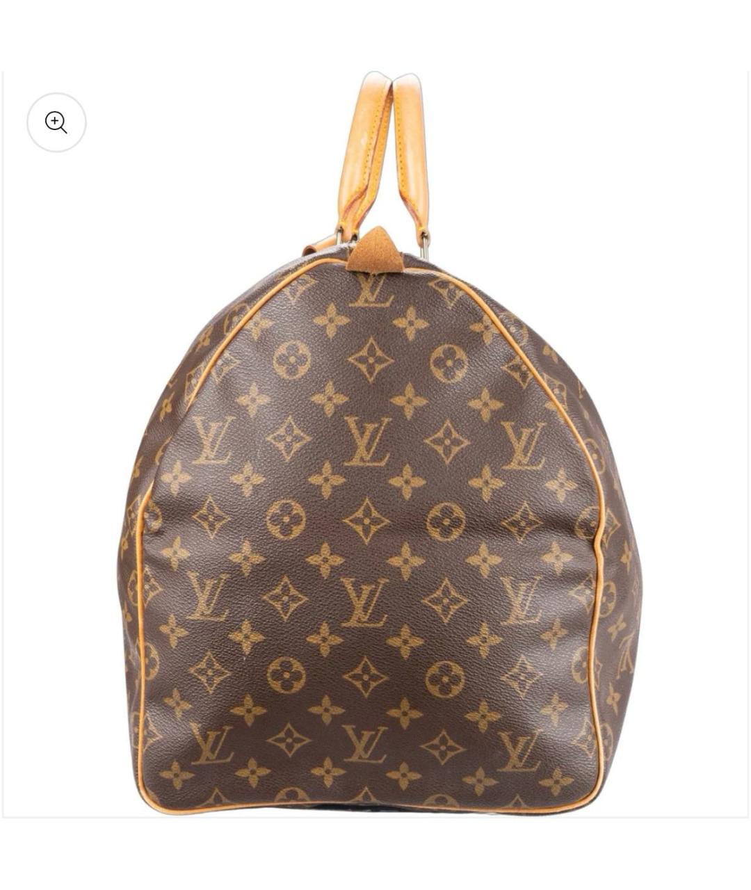 LOUIS VUITTON Коричневая дорожная/спортивная сумка, фото 5