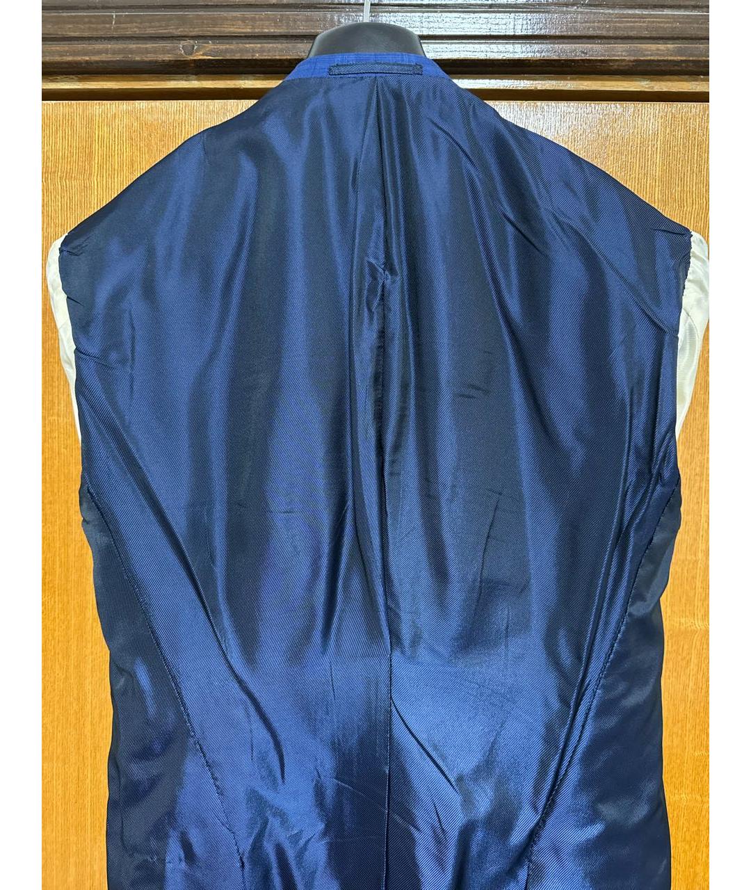 Cesare Attolini Синий классический костюм, фото 3