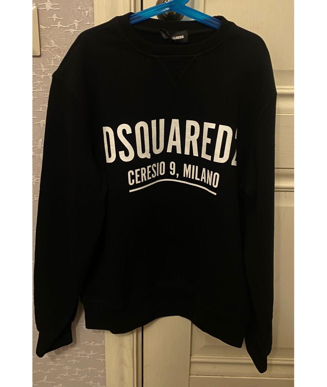 DSQUARED2 Черный хлопковый детская футболка / топ, фото 5