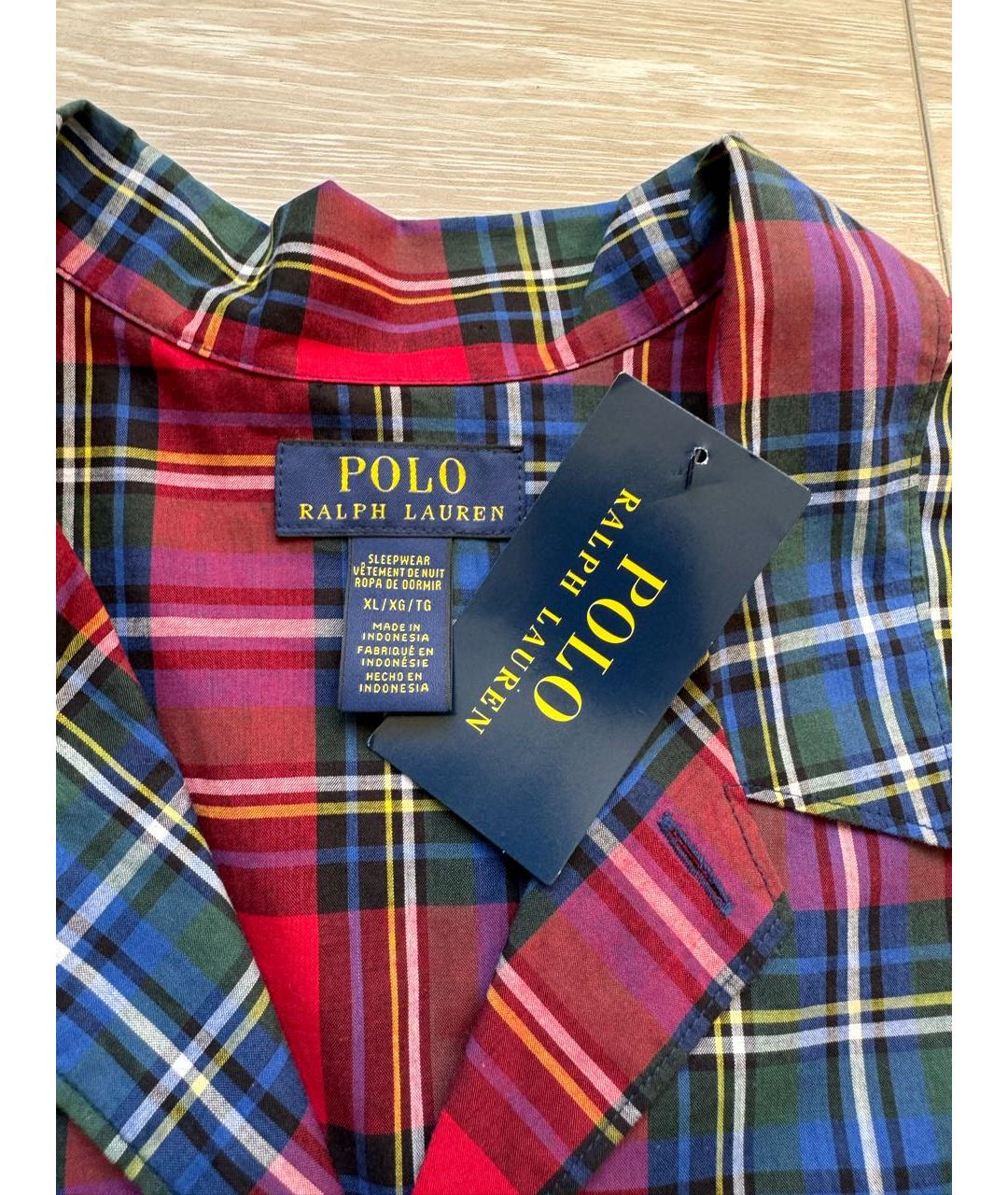 POLO RALPH LAUREN Красная пижама, фото 4