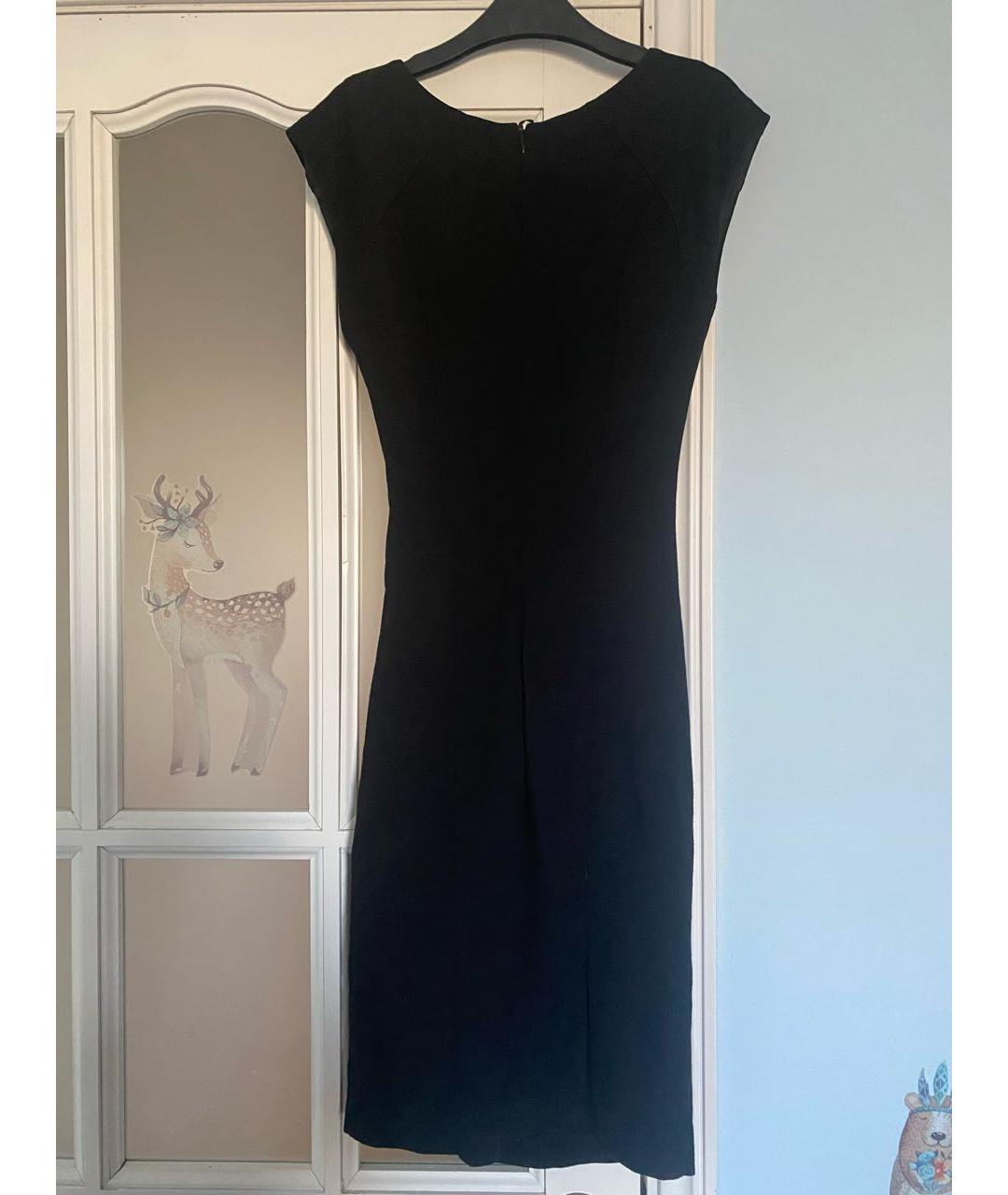 TIGER OF SWEDEN Черное вискозное повседневное платье, фото 5