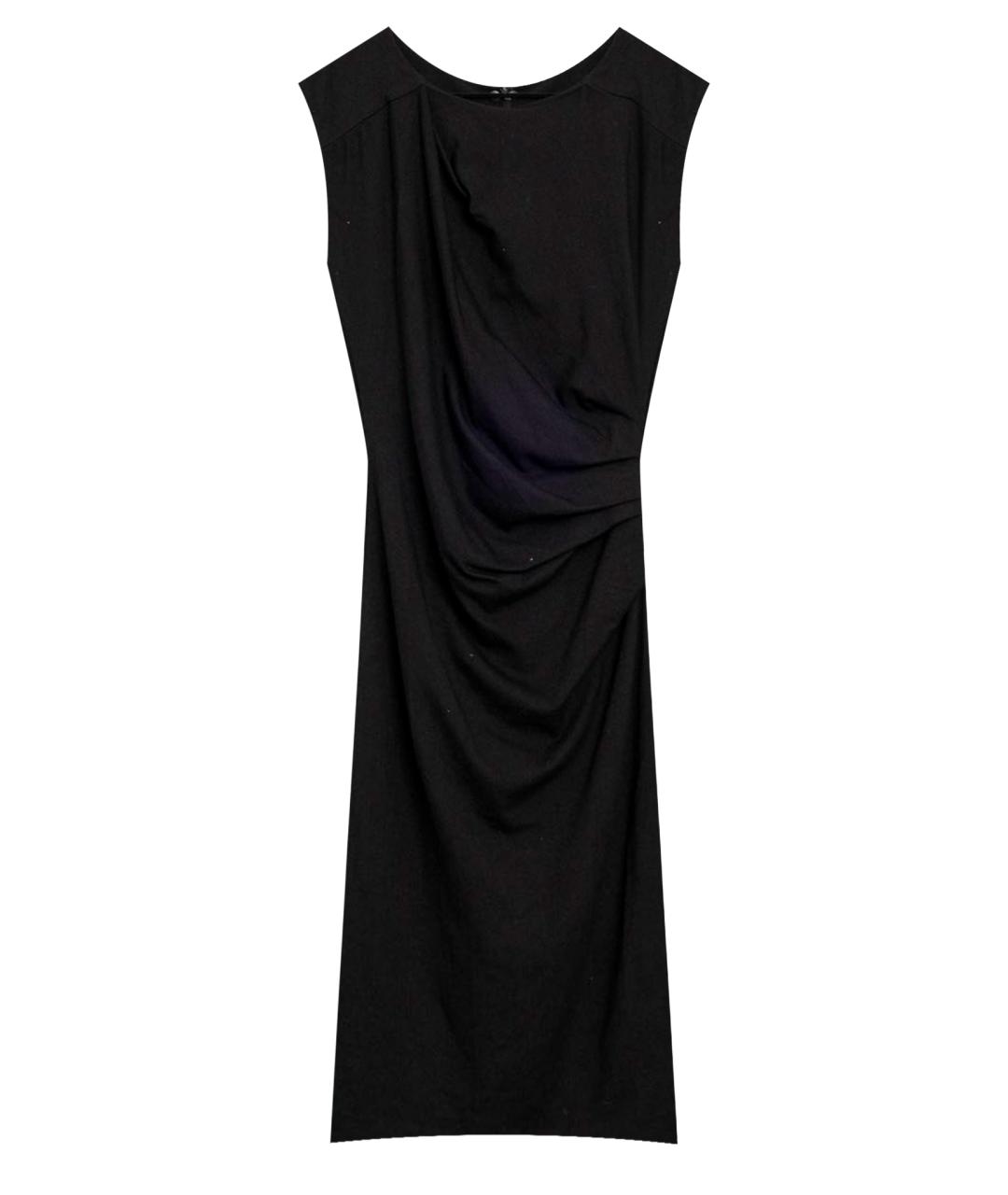 TIGER OF SWEDEN Черное вискозное повседневное платье, фото 1