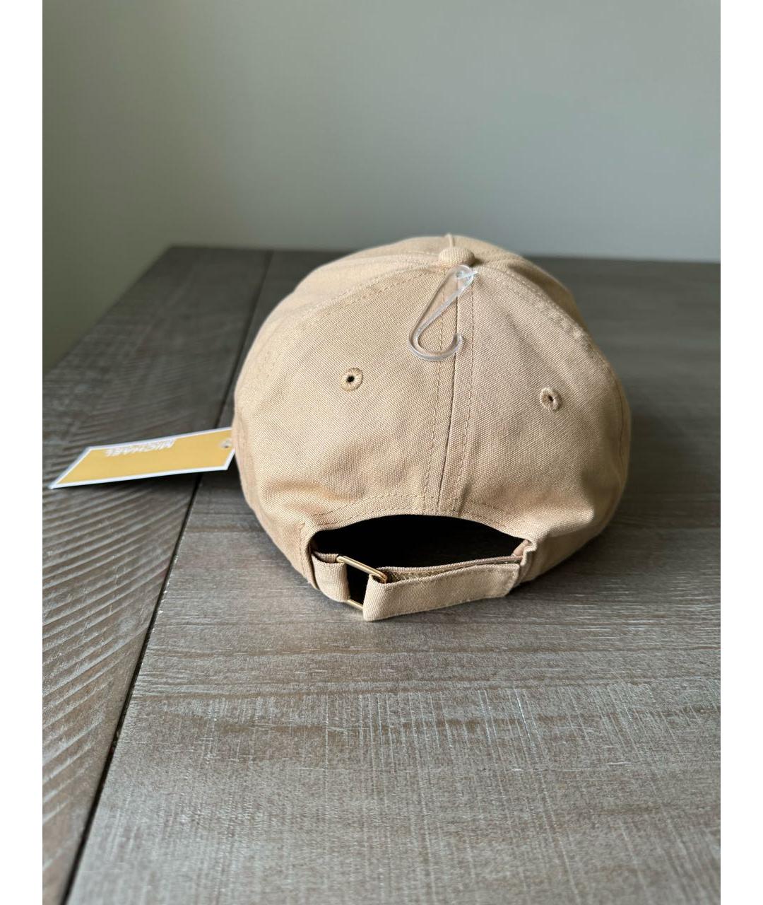 MICHAEL MICHAEL KORS Бежевая хлопковая кепка, фото 4
