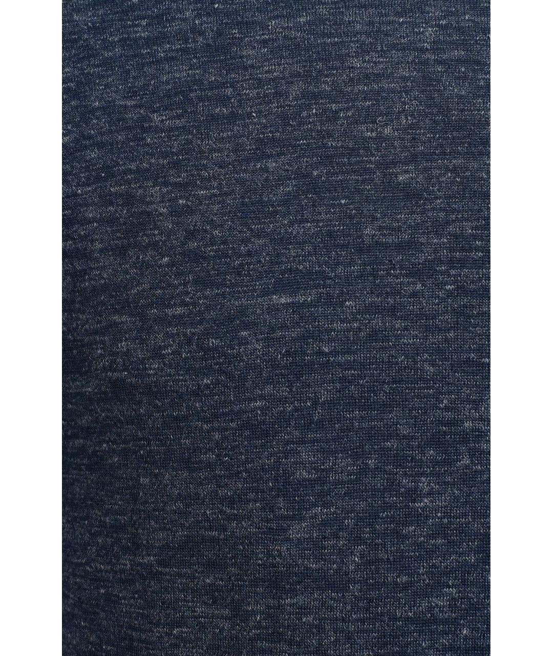 KITON Синий шелковый джемпер / свитер, фото 3