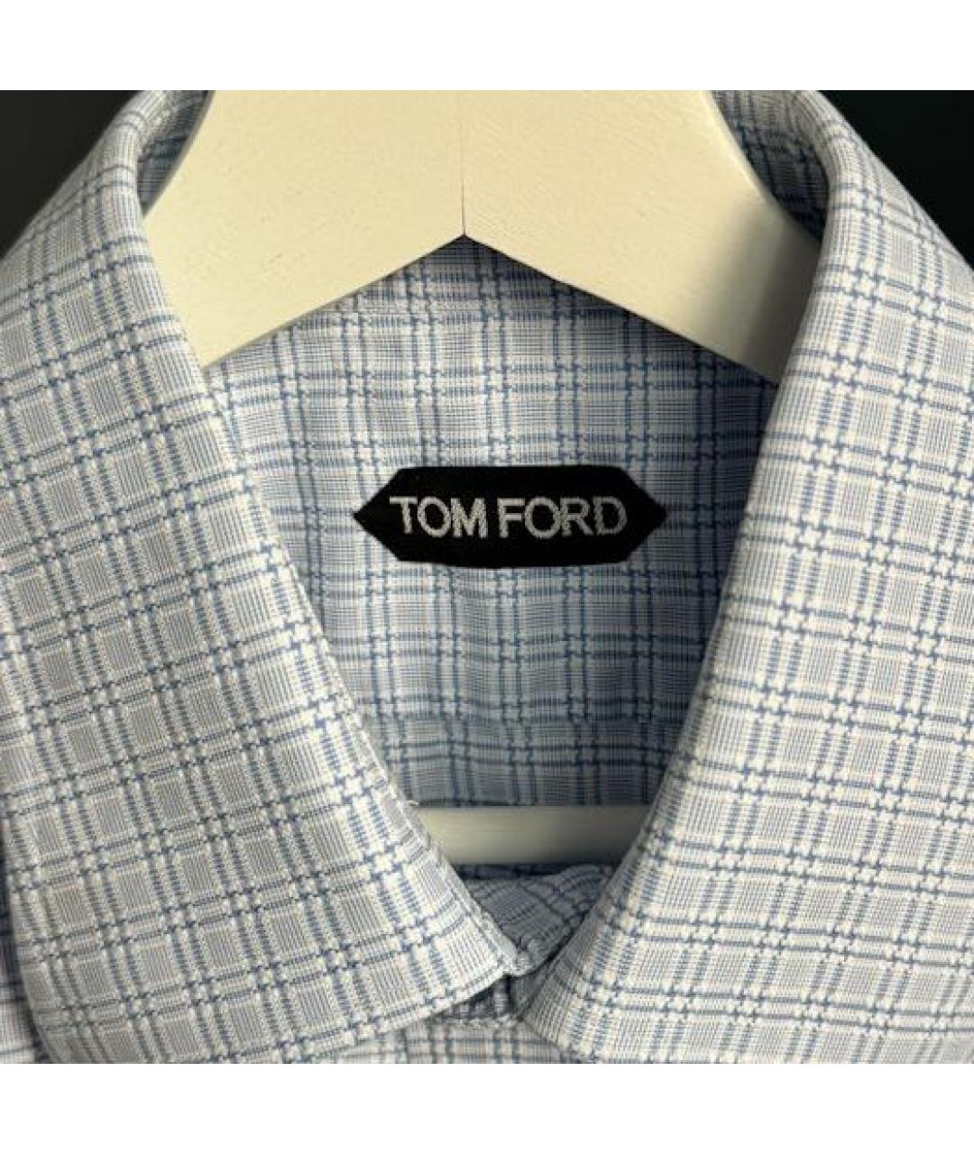 TOM FORD Хлопковая классическая рубашка, фото 4
