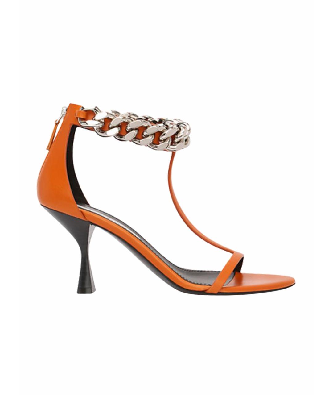 STELLA MCCARTNEY Оранжевое босоножки, фото 1