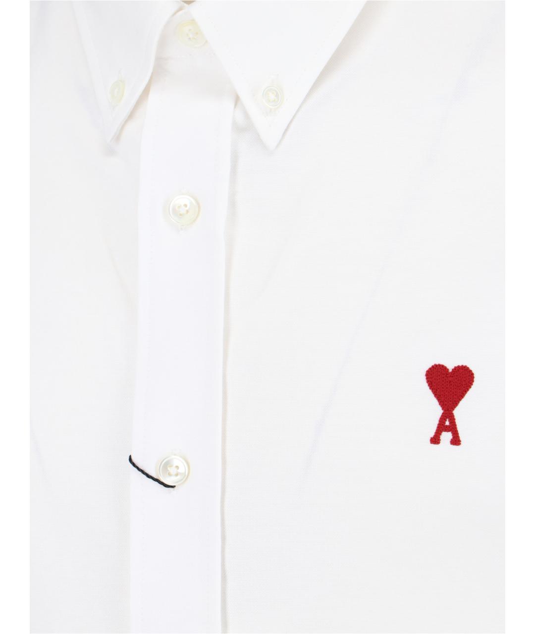 AMI Белая кэжуал рубашка, фото 3