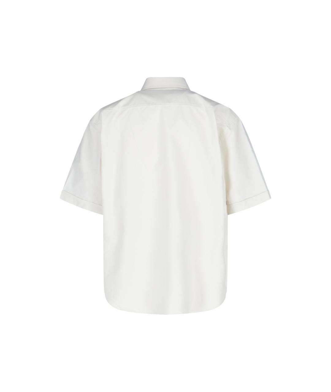 AMI Белая хлопковая кэжуал рубашка, фото 2