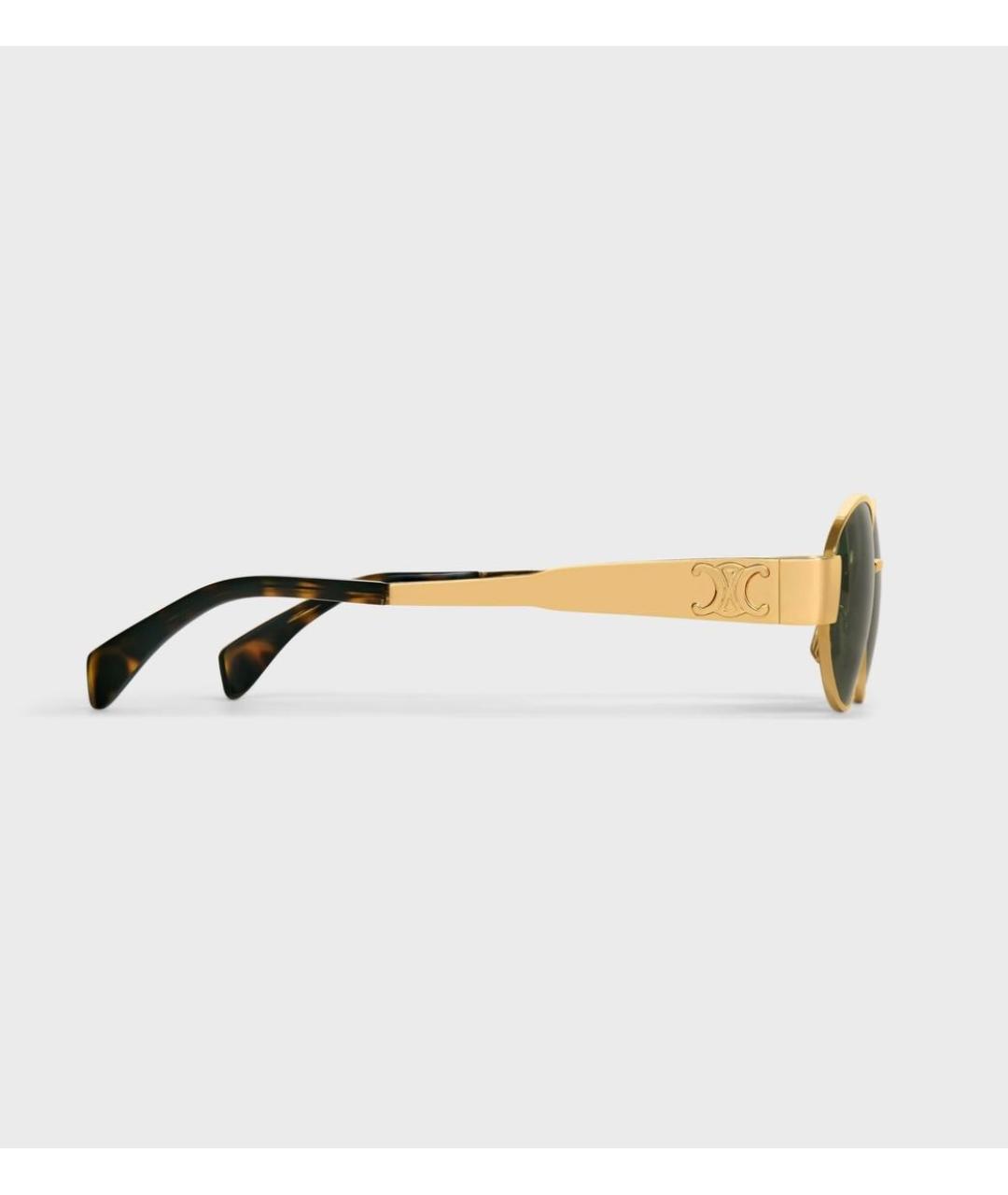 CELINE PRE-OWNED Металлические солнцезащитные очки, фото 5