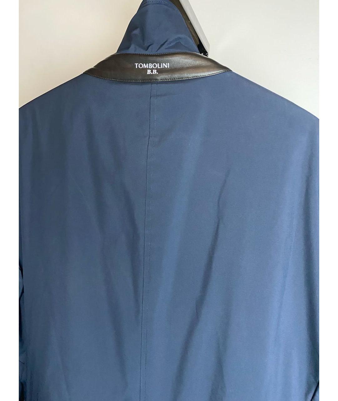 TOMBOLINI Синяя полиэстеровая куртка, фото 6