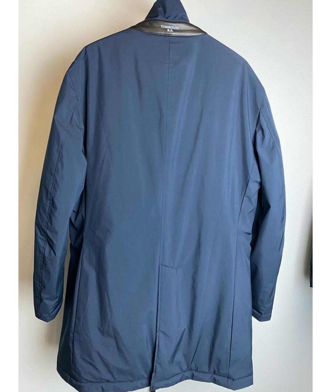 TOMBOLINI Синяя полиэстеровая куртка, фото 2