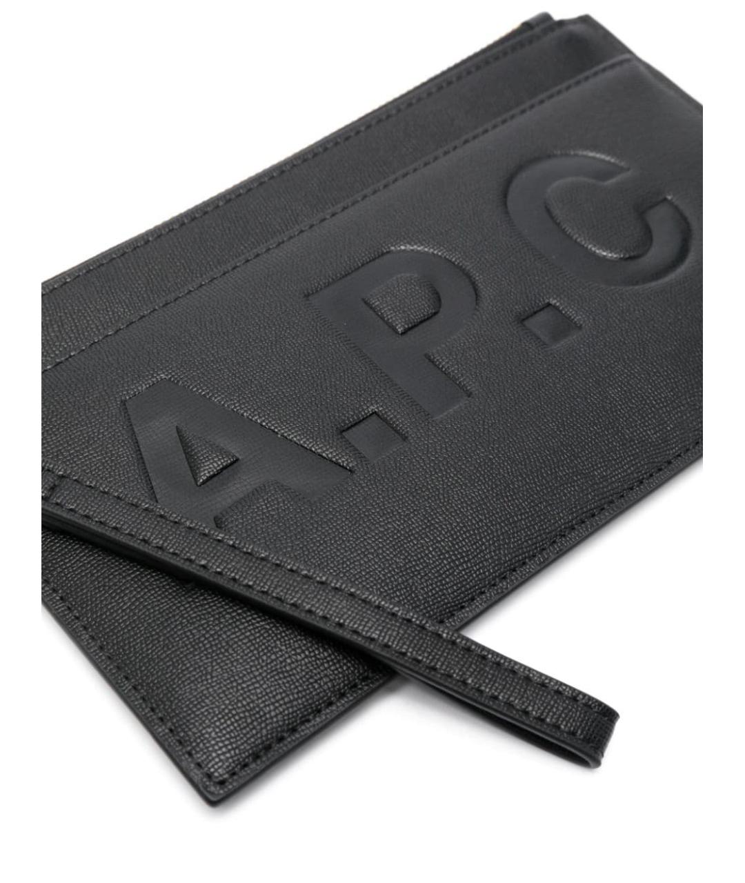 A.P.C. Черный кошелек, фото 3