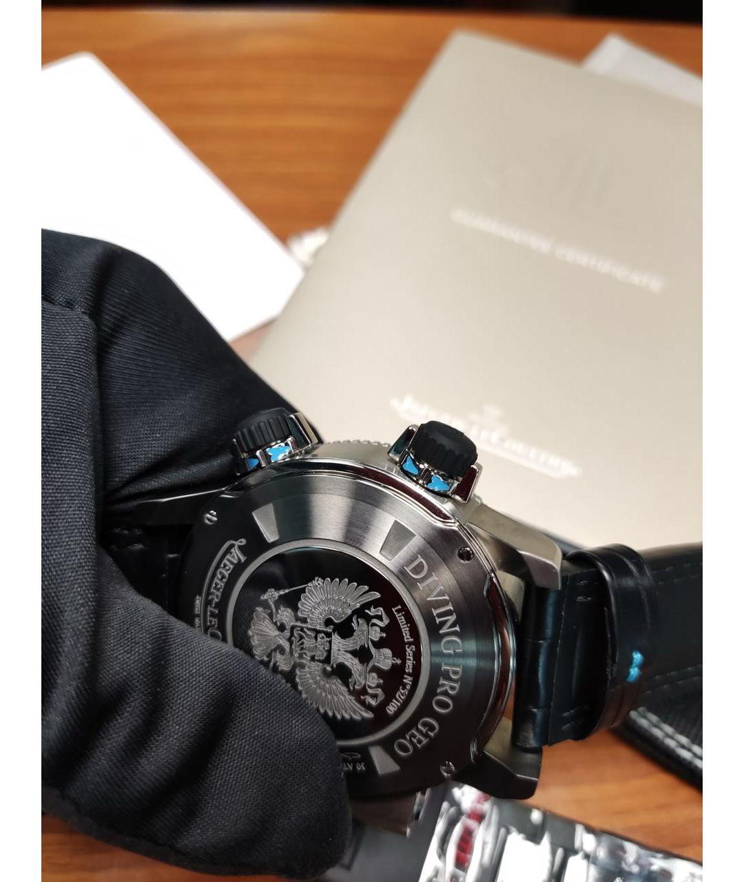 Jaeger LeCoultre Master Compressor Черные часы, фото 5