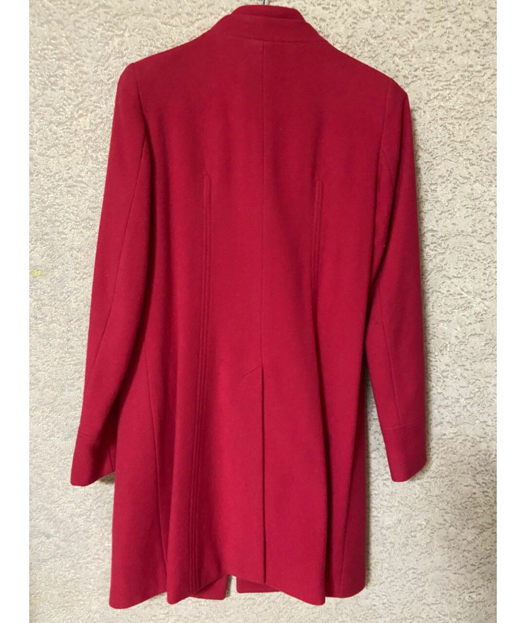 TRUSSARDI Красное шерстяное пальто, фото 2