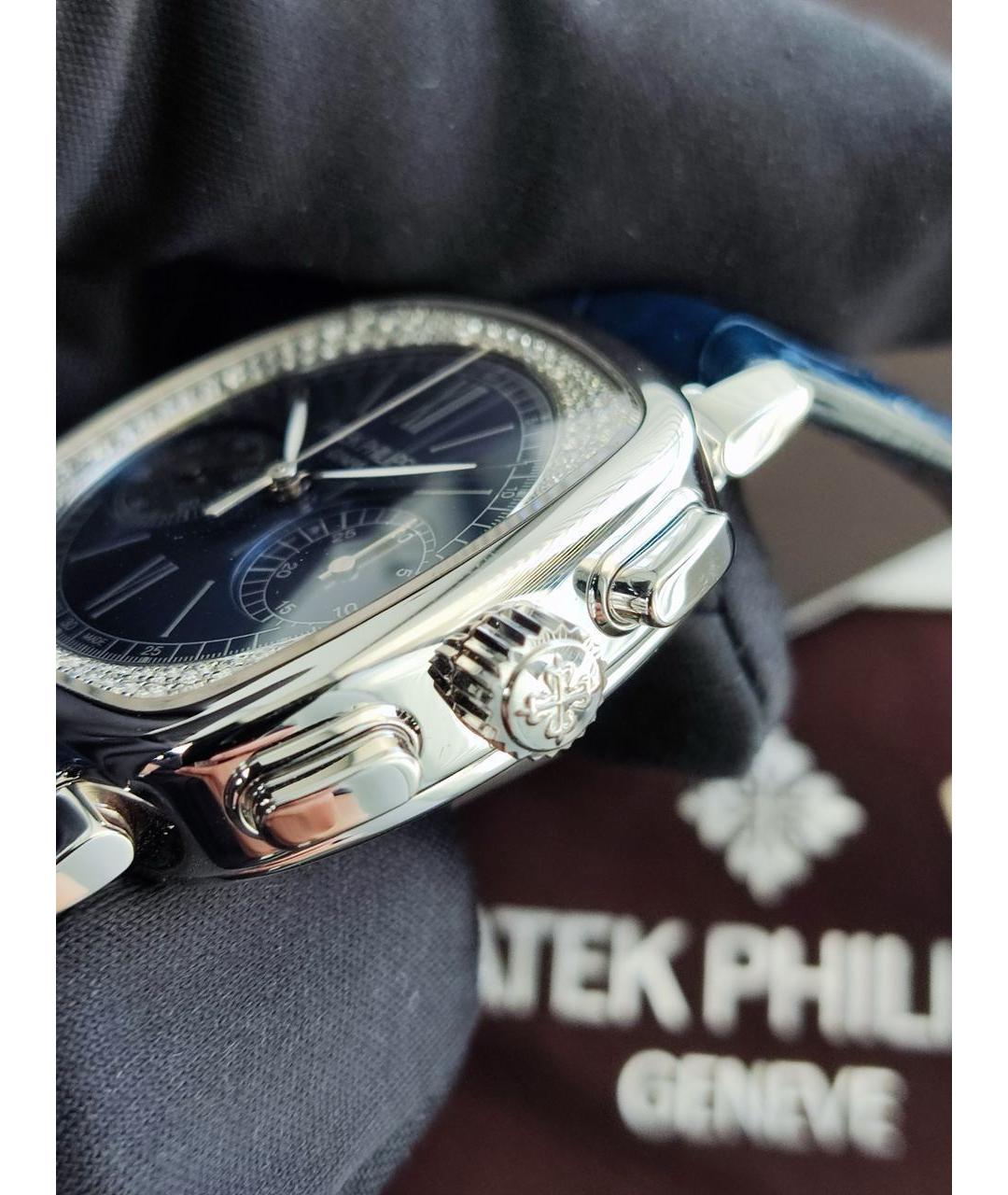 PATEK PHILIPPE Синие часы из белого золота, фото 5